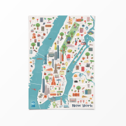 New York Poster – Manhattan poster 30×40 cm